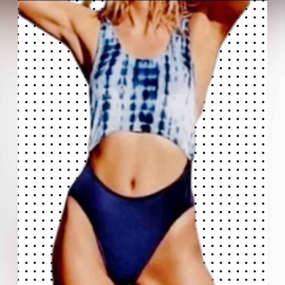 Victoria’s Secret Pink Retro Color Block One Piece —Vacation Ready— Retro Style